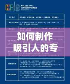 如何制作吸引人的專題？實用指南揭秘制作專題的秘訣！